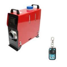 Sirocou, incalzitor stationar silentios 12/24-220V, 5KW, display LCD, cu telecomanda si bujie Kyocera THOR