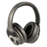 Casti wireless cu difuzor extern Electromures EM H5, Bluetooth, alb
