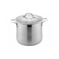 Oala inox Bohmann, 20 L, 32 cm, maner inox, capac yena foto