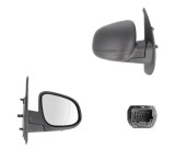 Oglinda exterioara Mercedes Citan (W415), 11.2012-, Dreapta, reglare electrica; carcasa neagra; incalzita; geam asferic; cromat; senzor temperatura;