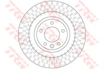 Disc frana LAND ROVER RANGE ROVER IV (LG) (2012 - 2016) TRW DF6528S foto