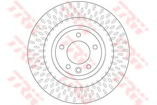 Disc frana LAND ROVER RANGE ROVER IV (LG) (2012 - 2016) TRW DF6528S
