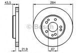 Disc frana MERCEDES E-CLASS Cupe (C124) (1993 - 1997) BOSCH 0 986 478 186