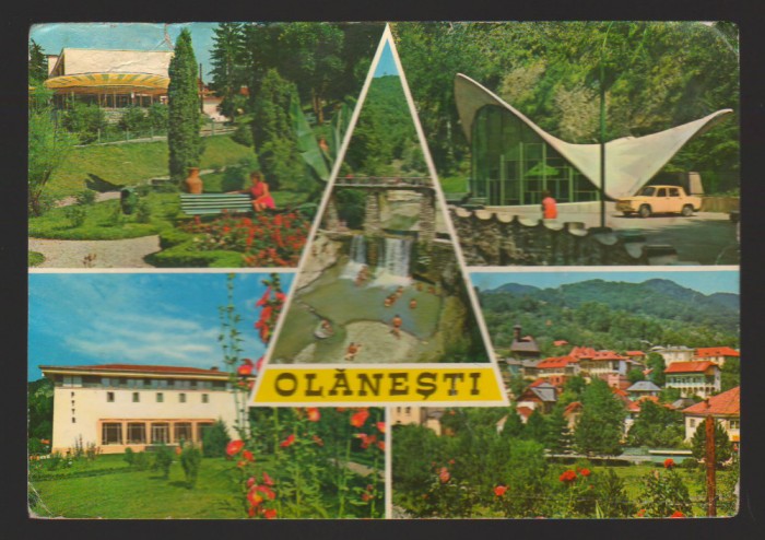 CPIB 18775 CARTE POSTALA -OLANESTI. MOZAIC