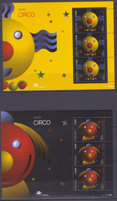 DB1 Europa Portugalia Madeira 2002 Circ 2 x MS MNH