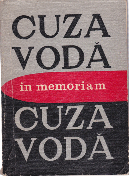 AS - CUZA VODA IN MEMORIAM