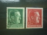 Germania Al Treilea Reich Reichsparteitag Hitler 1937-1938 Lot 2 Mărci -A666