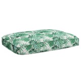 vidaXL Căptușeala pentru scaun Model de frunze 120x80x12 cm