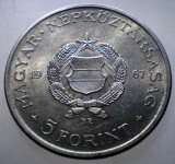 2.004 UNGARIA KOSSUTH 5 FORINT 1967 XF, Europa, Cupru-Nichel