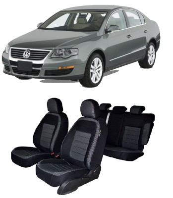 Set Huse scaune dedicate Volkswagen Passat B6 Sedan (2005-2010)+2 huse pentru cotiere foto
