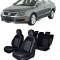 Set Huse scaune dedicate Volkswagen Passat B6 Sedan (2005-2010)+2 huse pentru cotiere