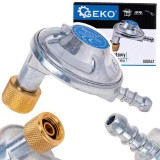Reductor de gaz unghiular propan-butan, 37 mbar, 1.5 kg / h, Geko G80547