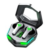 Casti Gaming Bluetooth 5.2 , Calitatea sunetului excelenta, IPX6, Wireless, Handsfree, Anularea Zgomotului, Microfon Incorporat, Carcasa Magnetica, Af