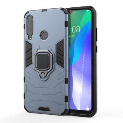 Husa HUAWEI Y6p - Ring Armor (Bleumarin) foto