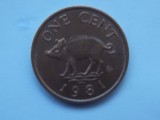 ONE CENT 1981 BERMUDA
