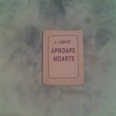 Minicarte (8*11.5 cm)-Aproape moarte-Artur Lundkvist