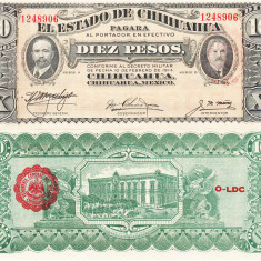 Mexic 10 Pesos Chihuahua 1914 P-S533c UNC