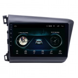 Navigatie Auto Multimedia cu GPS Android Honda Civic (2011 - 2015), Display 9 inch, 2GB RAM + 32 GB ROM, Internet, 4G, Aplicatii, Waze, Wi-Fi, USB, Bl, Navigps