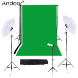 Kit studio Foto / Video, 2 umbrele + 3 suporti + 3 panze + accesorii Andoer
