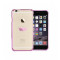 Husa capac astrum crown apple iphone 6/6s plus pink swarovski