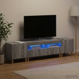 Cumpara ieftin Set de 3 piese pentru TV cu LED ARNHEM 3 buc. Sonoma gri