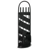 Set de unelte pentru semineu, 5 piese, 23x15x66 cm, otel