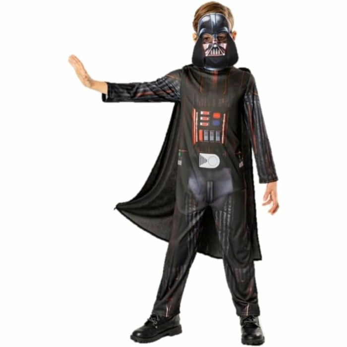 Costum de carnaval Green Collection - Darth Vader S (7-8 ani max 128 cm)