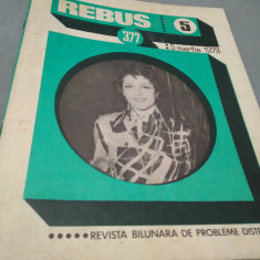 REVISTA REBUS NR.5 /5 MARTIE 1973