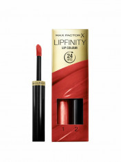 Ruj de buze rezistent la transfer Max Factor Lipfinity 120 Hot foto