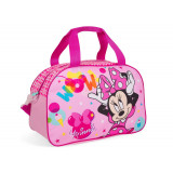 Geanta Minnie Mouse pentru fetite 28x41x21 cm, Roz - RESIGILAT