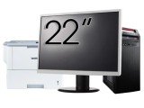 Pachet Calculator LENOVO ThinkCentre E73 Tower, Intel Core i5-4460s 2.90GHz, 8GB DDR3, 240GB SSD, DVD-RW + Monitor 22&amp;quot; &amp; Imprimanta Brother HL-L6
