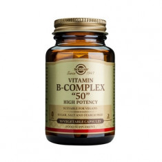 Complex de vitamine B, B-50 Complex, 50capsule,, Solgar foto