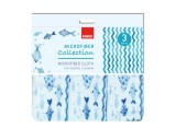Set 3 lavete microfibra Sano-Spark-Design 30x30 cm, blue