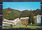 CPIB 17630 CARTE POSTALA - POIANA BRASOV. COMPLEX TURISTIC, HOTEL TELEFERIC, Circulata, Fotografie