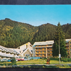 CPIB 17630 CARTE POSTALA - POIANA BRASOV. COMPLEX TURISTIC, HOTEL TELEFERIC