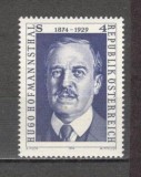Austria.1974 100 ani nastere H.von Hofmannstahl-poet MA.775