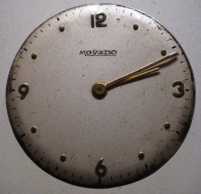 K.281 MECANISM CEAS BARBATESC MOVADO 15 JEWELS SWISS PENTRU PIESE DE SCHIMB foto