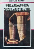 Filosofia valorilor - 1997 - Nicolae Rambu (AD81)