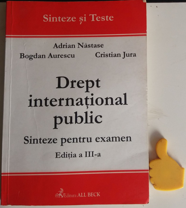 Drept international public Sinteze pentru examen Adrian Nastase Cristian Jura