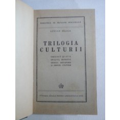 TRILOGIA CULTURII - LUCIAN BLAGA - 1944