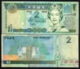 !!! RARR : FIJI - 2 DOLARI (2002). - P 104 - UNC / SERIA BJ384036