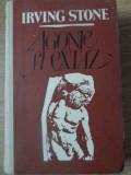 Agonie si Extaz - Irving Stone, Hyperion 1990, Roman, Coperta Cartonata, 668 pagini