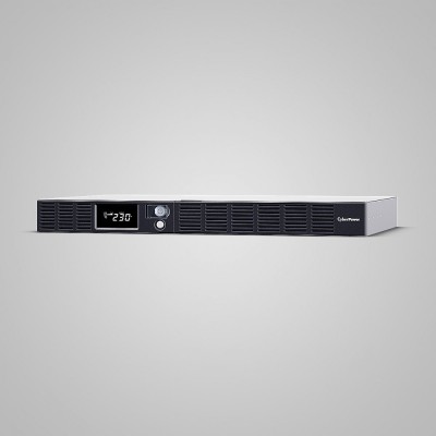 UPS CYBER POWER Line Int. cu manag,LCD,rack,1500VA/ 900W,AVR,6xIEC,display LCD,4xbaterie 6V/9Ah,Backup 4-14min,incarc.8h,USB,RS232,RJ45,GreenPower,ser foto