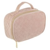 Portfard Suede Ecru cu Design Matlasat pentru Organizare, CMCLASS