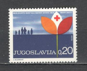 Iugoslavia.1970 Marci de binefacere-Crucea Rosie SI.665
