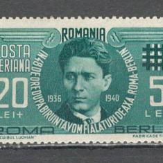 Romania.1940 Posta aeriana-C.Z.Codreanu ZR.82