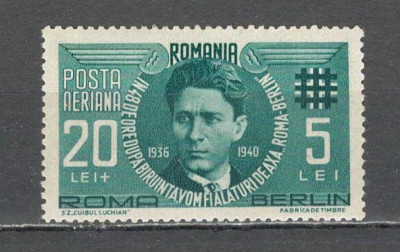 Romania.1940 Posta aeriana-C.Z.Codreanu ZR.82 foto