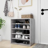 VidaXL Pantofar, gri beton, 60x35x70 cm, PAL