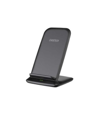 Incarcator wireless 10W /7.5W /5W negru Choetech T555-S foto