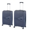 TraveLux Endure IV gurul&oacute;s bőr&ouml;nd szett k&eacute;k